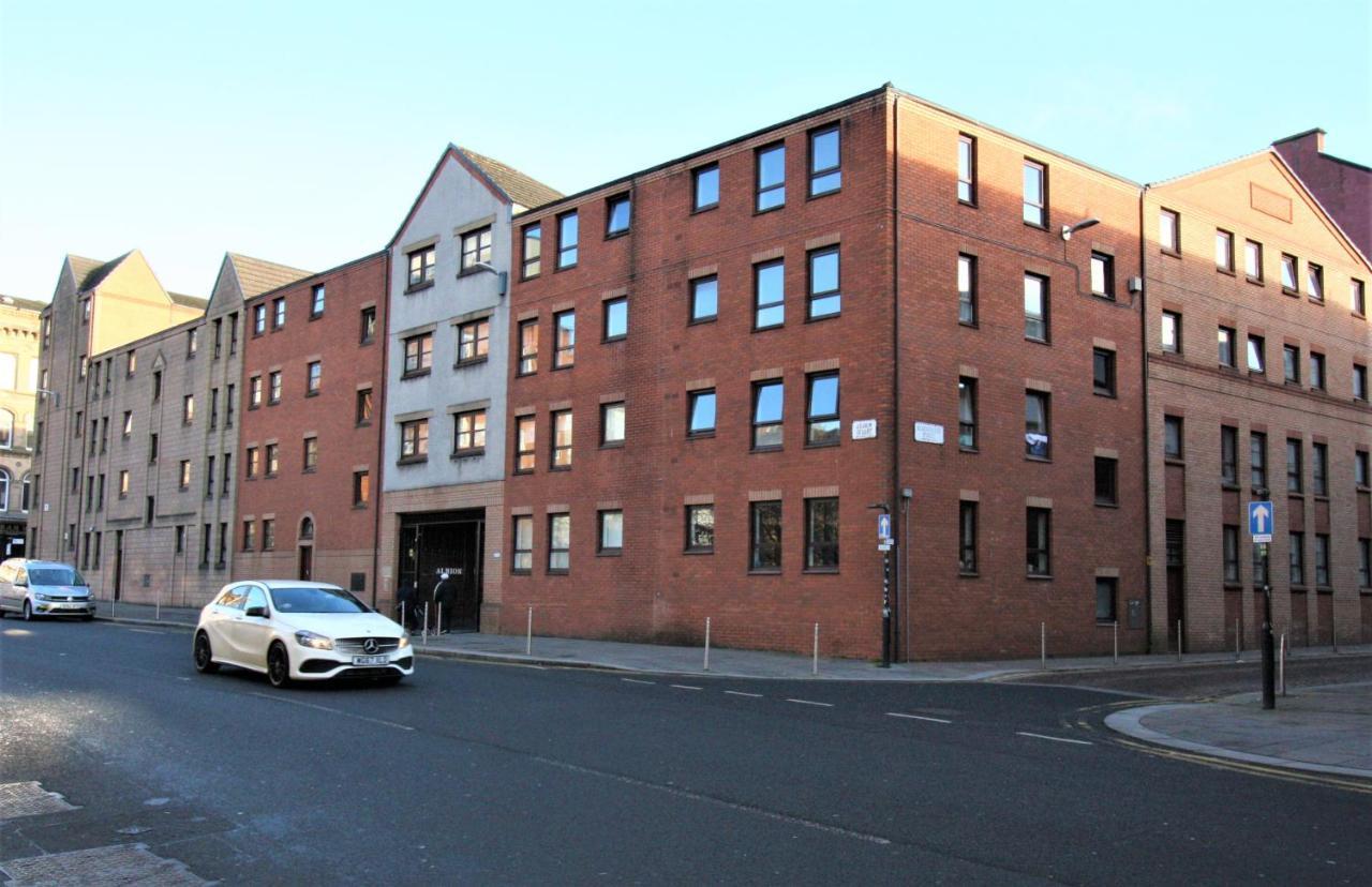 Bijou Merchant City Apartment With Parking Glasgow Exterior foto